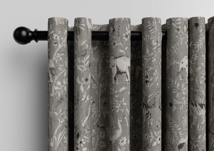 Rajah, Ash - Made to Measure Curtains - Image 12
